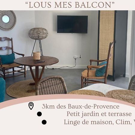 "Lou Mes" Les Baux Balcon Apartment Ngoại thất bức ảnh